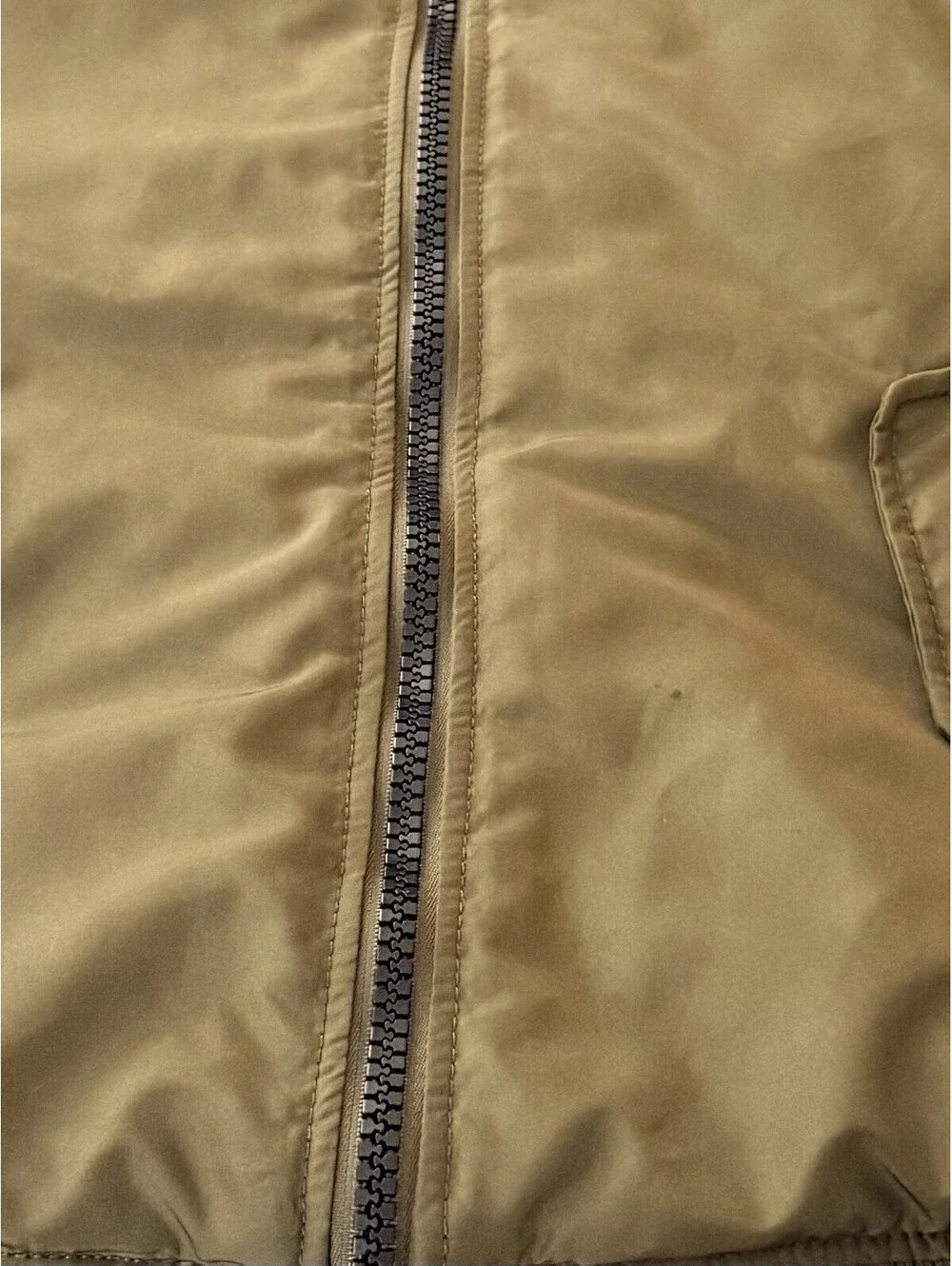 H&M Divided DB Supply No. 1 Men’s Bomber Jacket Olive Green Size S Padded